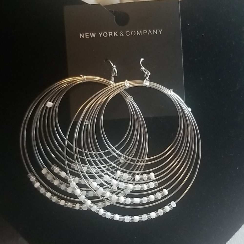 Circle earrings (NWOT) - Picture 1 of 3